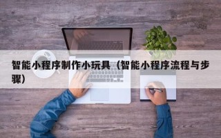毕节智能小程序制作小玩具（智能小程序流程与步骤）